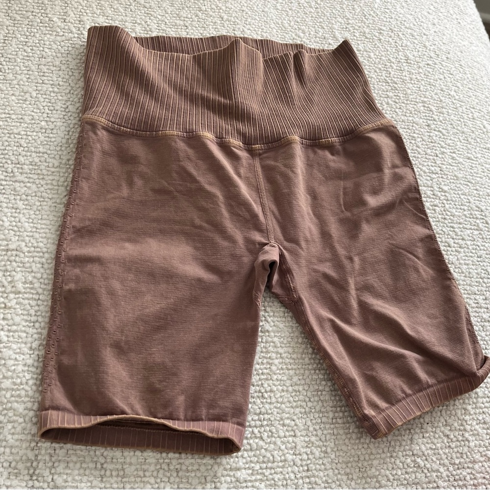 Free people good karma bike short